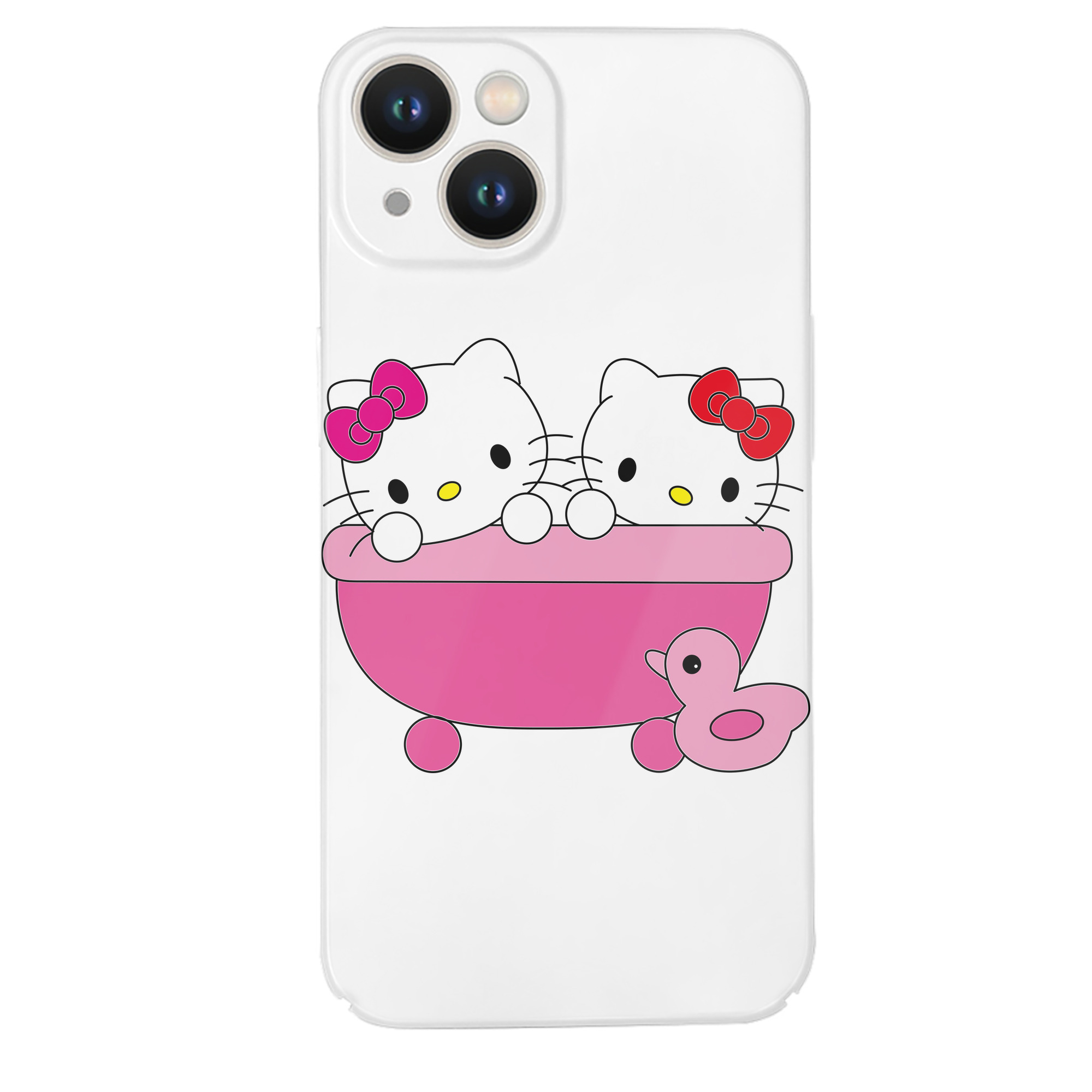 （画像用） Hello Kitty ハローキティ 【iPhone 14シリーズ対応】ハードケース